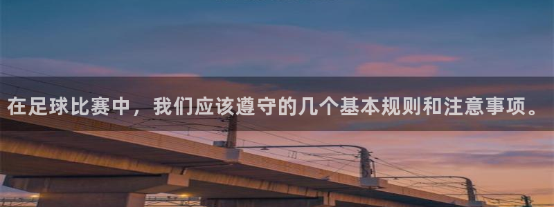 在足球比赛中，我们应该遵守的几个基本规则和注意事项。